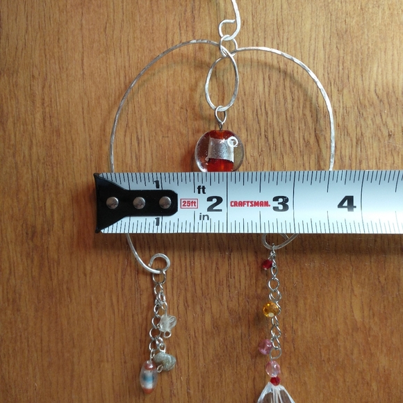 Sun catcher Boho look handcrafted car charm ooak - Picture 5 of 5